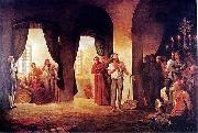 Eduardo de Martino The Trial of the Rebels painting